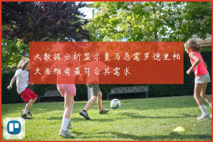 大数据分析显示皇马急需罗德里帕夫洛维奇最符合其需求